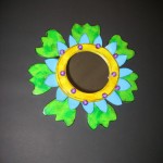 Flower Wall Mirror 21 x 21