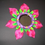 Flower Wall Mirror 25 x 25