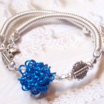 Glass Bead and Silver Bracelet 2 Glass Bead and Silver Bracelet 2