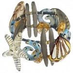 Hand-Painted-Acrylic-Bracelet Hand-Painted-Acrylic-Bracelet