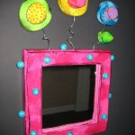 Pink Wall Mirror 10 x 12