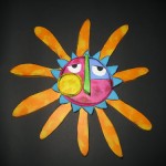 Wall Sun 17 x 18